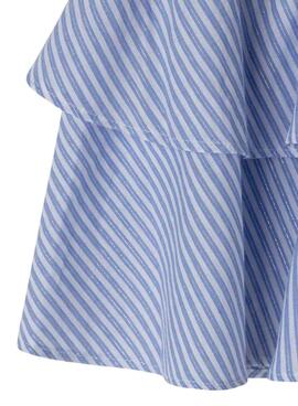 Jupe Pepe Jeans Bella bleue pour fille
