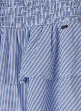 Jupe Pepe Jeans Bella bleue pour fille