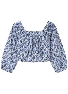 Top Pepe Jeans Sophie bleu pour fille