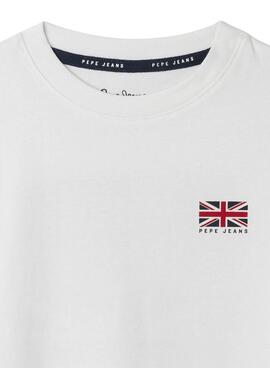 T-shirt Pepe Jeans Arlo blanc pour homme