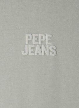 T-shirt Pepe Jeans Charles gris pour garçon