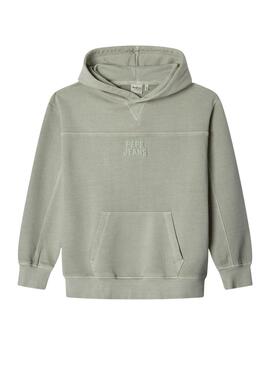Sweatshirt  Pepe Jeans Charles gris pour enfant