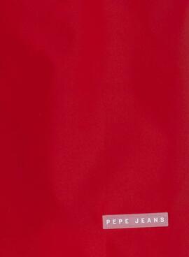 Maillot de bain Pepe Jeans Piping rouge pour garçon