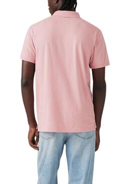 Polo Levis Housemark rose pour homme