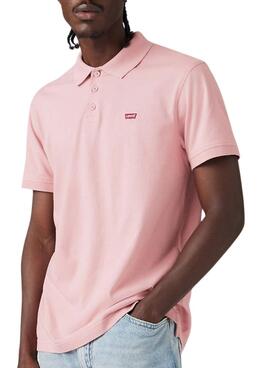 Polo Levis Housemark rose pour homme
