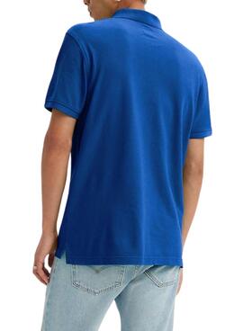 Polo Levis Housemark bleu pour homme