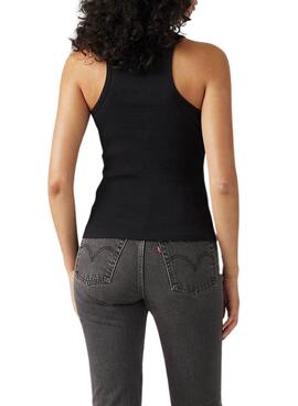 Débardeur Levi's Gemini noir sans manches pour femme