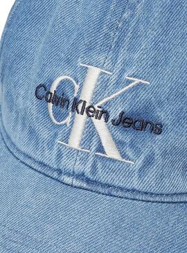 Casquette Calvin Klein Jeans Monogramme en denim pour femme