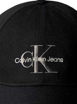 Casquette Calvin Klein Jeans Monologue noire pour homme