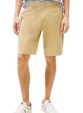 Bermudes Tommy Jeans Scanton beige pour homme
