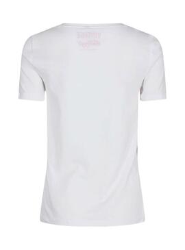 T-Shirt Only Kelloggs Blanc pour Femme