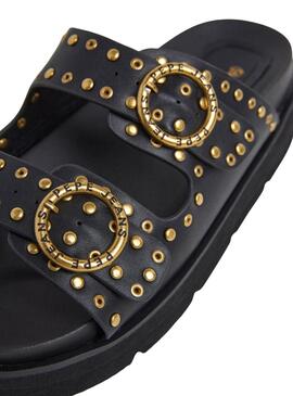 Sandales Pepe Jeans Pola noir pour femme
