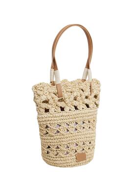 Sac à main Pepe Jeans Enid en raphia pour femme