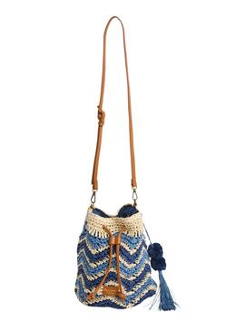 Sac Pepe Jeans Eira Bali bleu pour femme