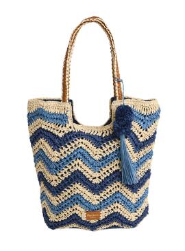 Sac Pepe Jeans Cassilda bleu pour femme
