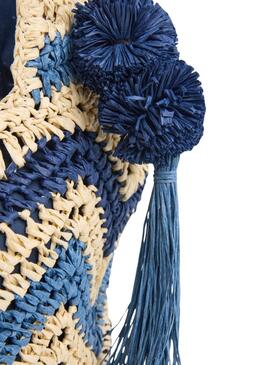 Sac Pepe Jeans Cassilda bleu pour femme