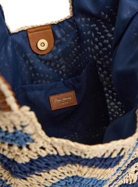 Sac Pepe Jeans Cassilda bleu pour femme