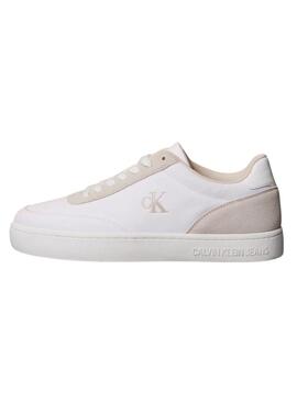 Chaussures Calvin Klein Classic Cupsole blanches pour homme