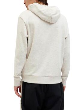 Sweatshirt Jack and Jones Hawaii Shape gris pour homme