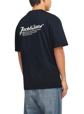 T-shirt Jack and Jones Beau bleu marine pour homme