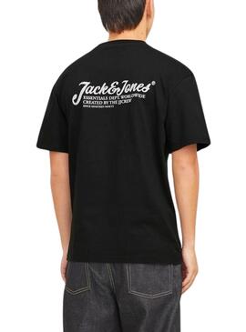 T-shirt Jack and Jones Beau noir pour homme