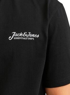 T-shirt Jack and Jones Beau noir pour homme