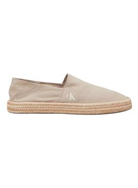 Espadrilles Calvin Klein beige pour homme
