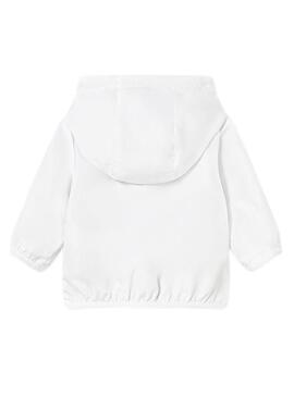 Coupe-vent réversible blanc Mayoral blanc  pour bébé