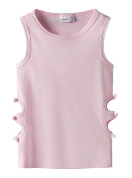 T-shirt Name It Holutti rose pour fille.