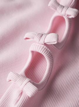 T-shirt Name It Holutti rose pour fille.