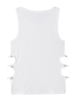 T-shirt Name It Holutti blanc pour fille