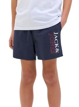 Maillot de bain Jack and Jones Maui Double bleu pour garçon