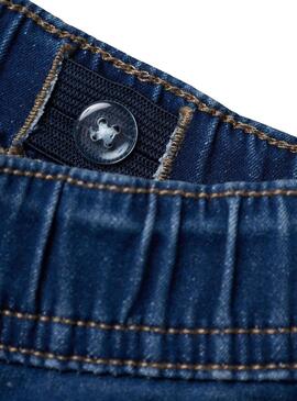 Bermuda Nombralo Ryan Jogger denim bleu pour garçon