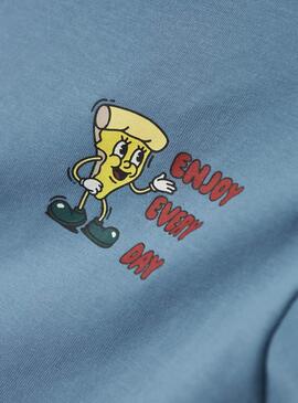 T-shirt Name It David Regular bleue pour garçon