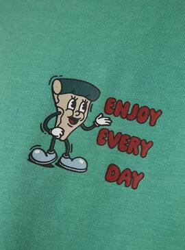 T-shirt Name It David Regular vert pour garçon