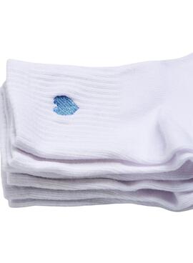 Pack 3 Chaussettes Pieces Mova blanc pour femme