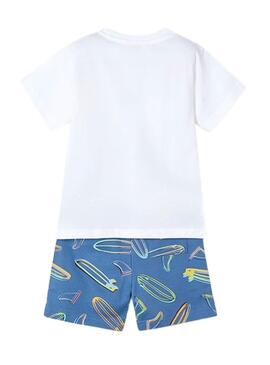  Set  Mayoral short Bermuda bleu pour garçon