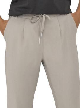 Pantalon Only Poptrash Aris gris pour femme