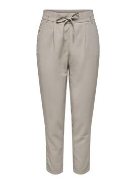 Pantalon Only Poptrash Aris gris pour femme