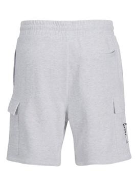 Bermudas Jack and Jones Stkane gris pour homme