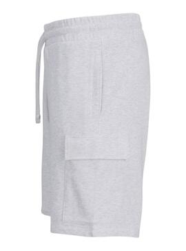 Bermudas Jack and Jones Stkane gris pour homme