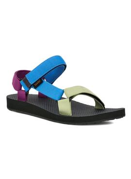 Sandales TEVA Original Universal Glow multicolores pour femmes