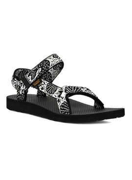  Sandales Teva Original Universal Sirena blanc et noir pour femme