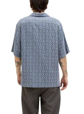Chemise Jack and Jones Vicent bleue pour homme