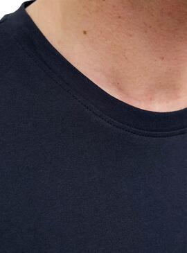 T-shirt Jack and Jones Verner bleu marine pour homme
