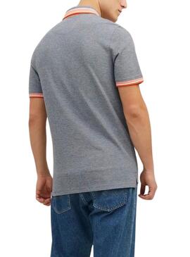 Polo Jack and Jones Paulos chiné pour homme