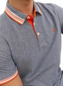Polo Jack and Jones Paulos chiné pour homme