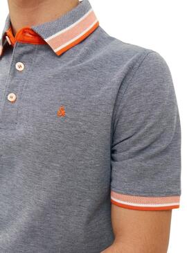 Polo Jack and Jones Paulos chiné pour homme