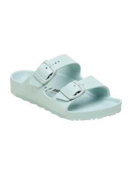 Sandales Birkenstock Arizona EVA turquoise enfants