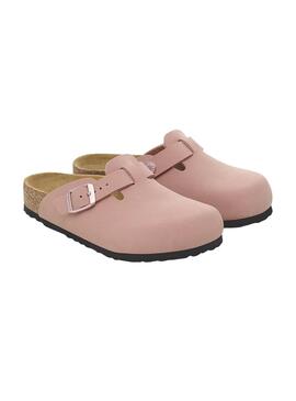 Sabots Birkenstock Tokio rose pour fille